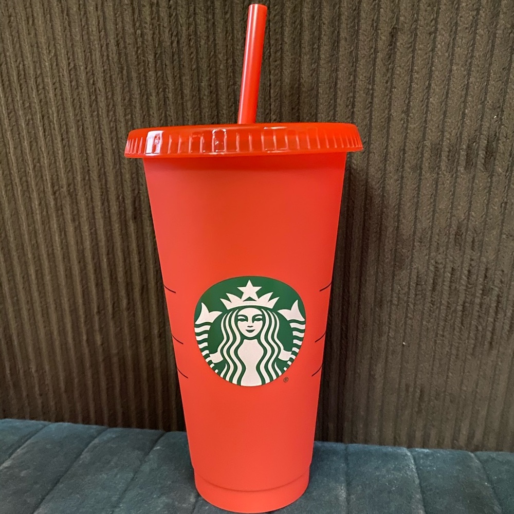 Red Starbucks Color-Changing Cup
